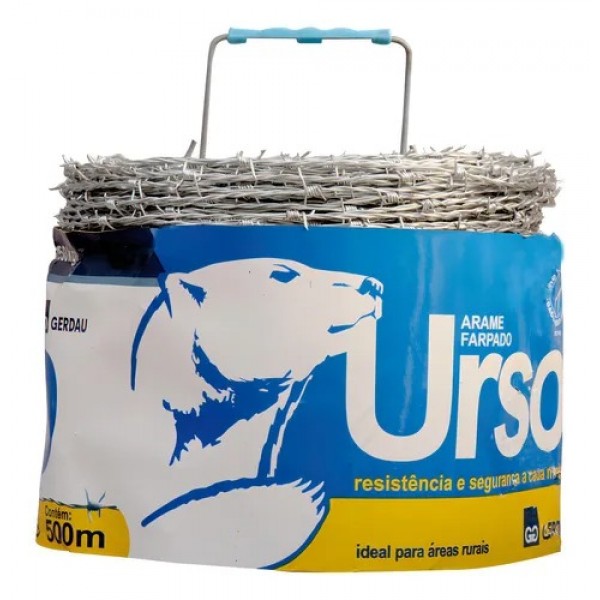 Arame Farpado Urso 500 Metros 