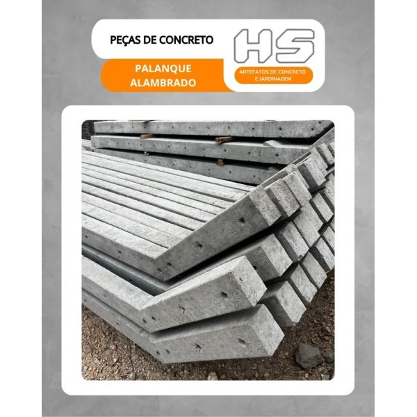 ALAMBRADO DE CONCRETO