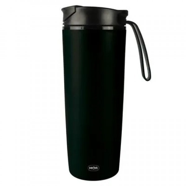 Copo Antiqueda 450ml Coffee To Go MOR - Preto