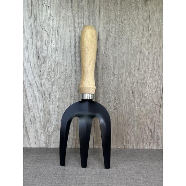 Garfo para Jardim 3 Pontas PRETO | Vonder