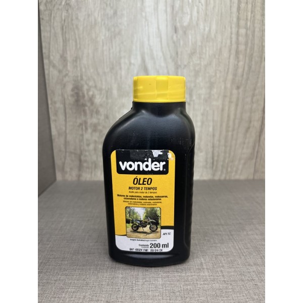 Óleo Para Motor 2 Tempos 200ml Vd-dt Vonder