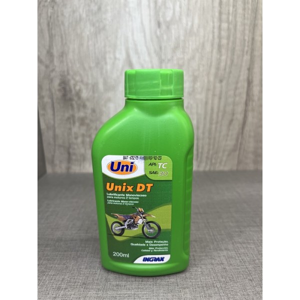 Óleo para Motores 2 Tempos 200ml 300H Unix DT Ingrax