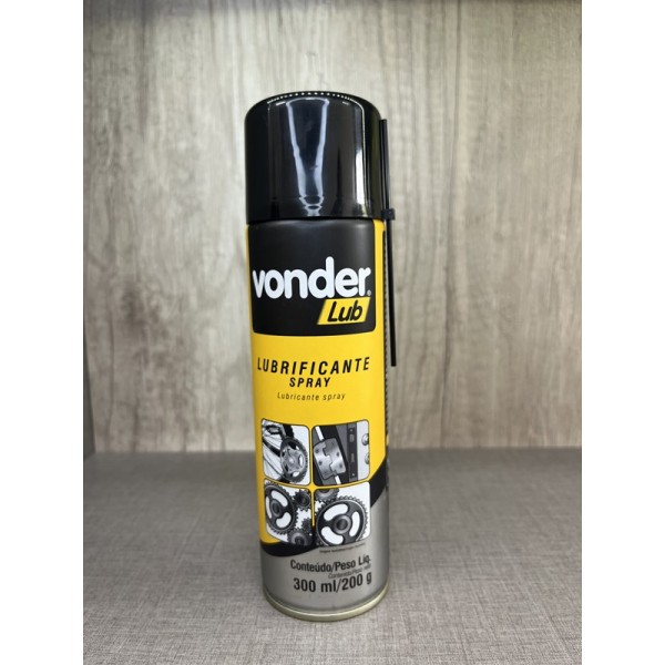 Lubrificante Em Spray 300ml / 200g Vonder